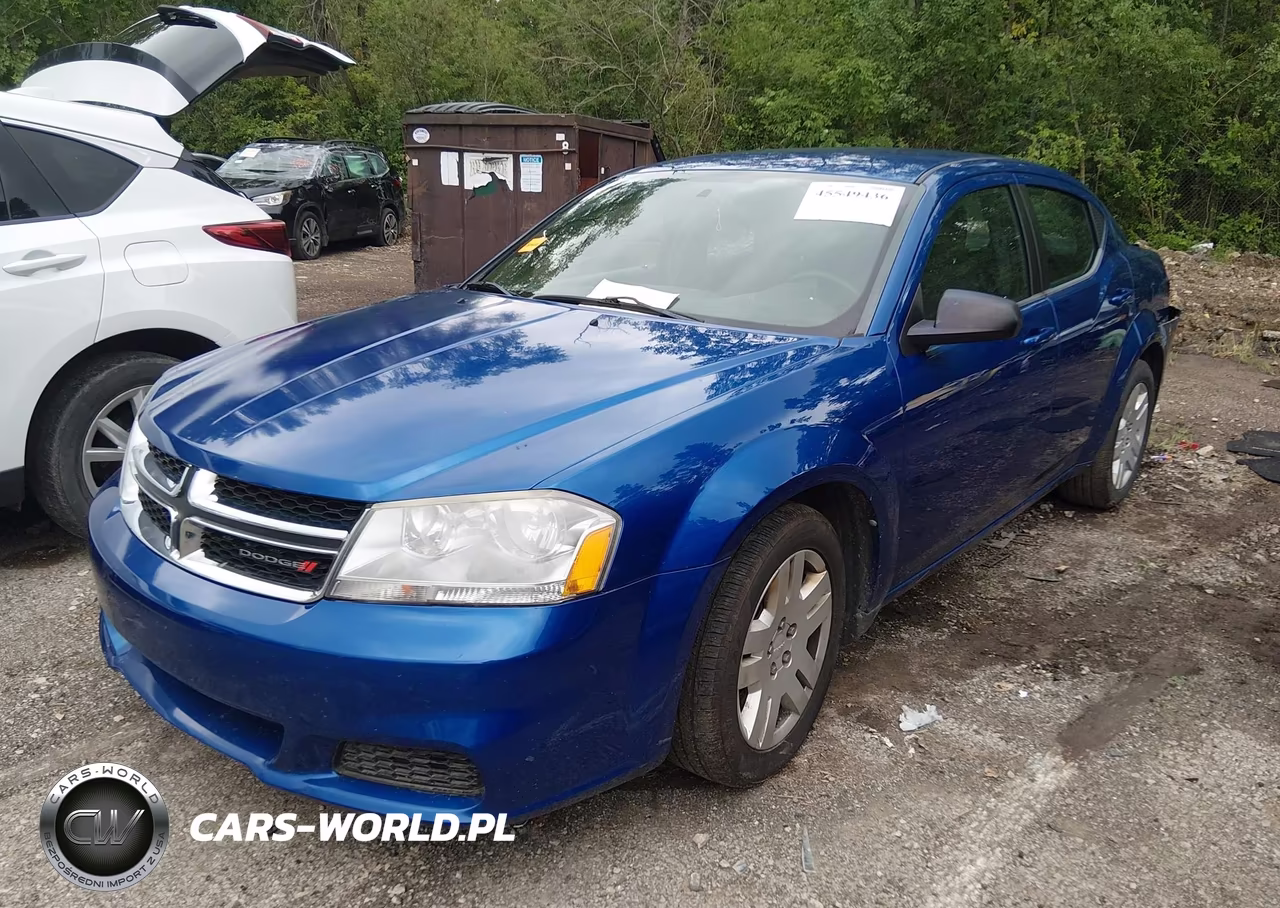 2013 Dodge Avenger Se VIN:1C3CDZAB0DN757239 - 2