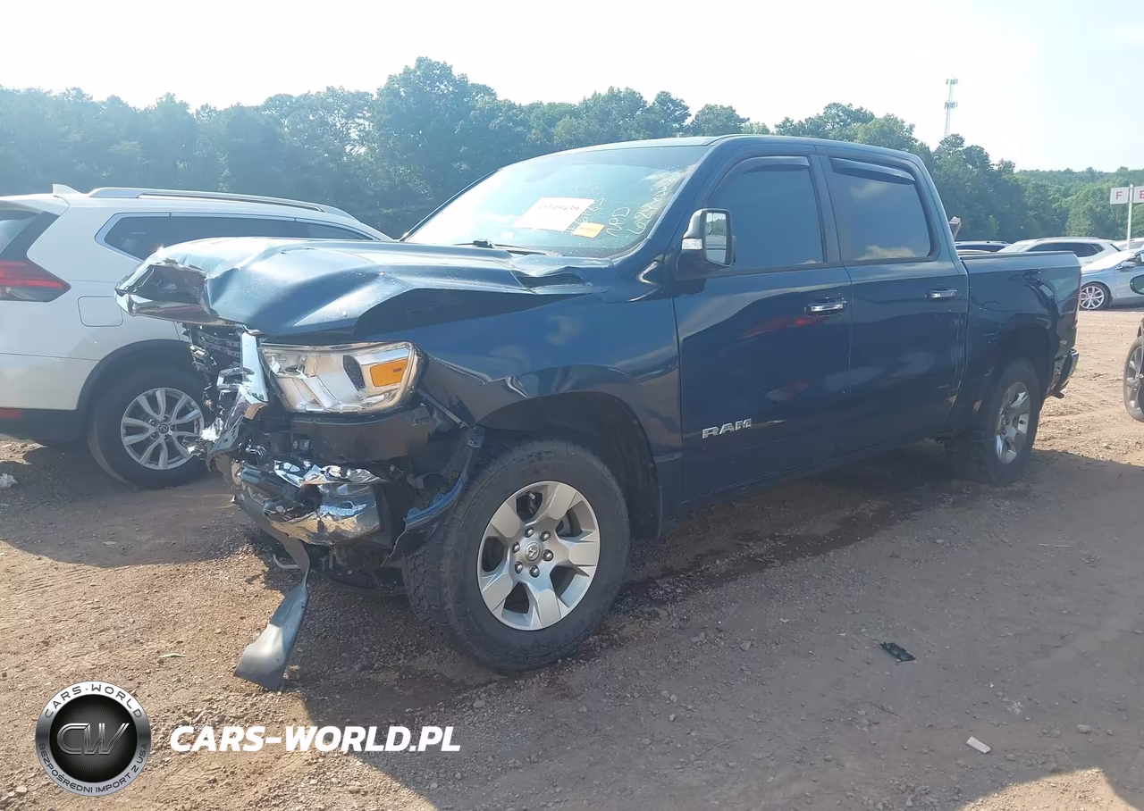 2019 Ram 1500 Big Horn-Lone Star 4X4 5'7 Box VIN:1C6RRFFG6KN862267 - 2