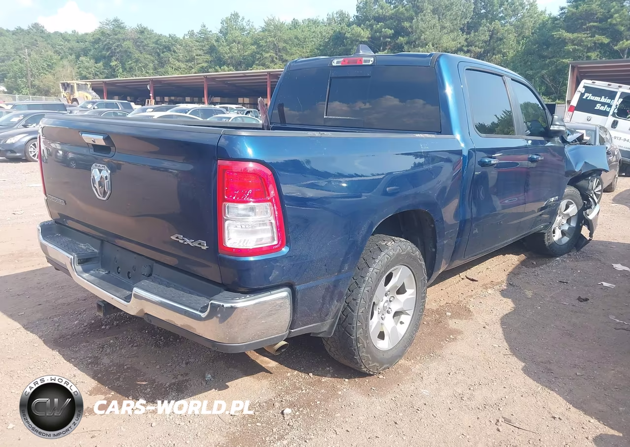 2019 Ram 1500 Big Horn-Lone Star 4X4 5'7 Box VIN:1C6RRFFG6KN862267 - 4