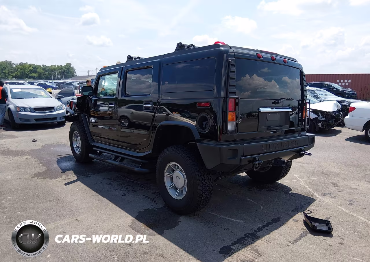 2003 Hummer H2 VIN:5GRGN23U83H136021 - 3