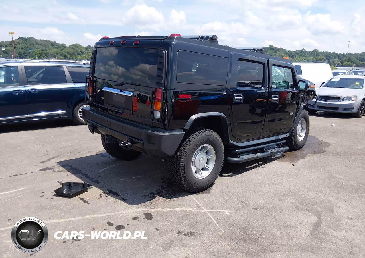 2003 Hummer H2 VIN:5GRGN23U83H136021 - 4