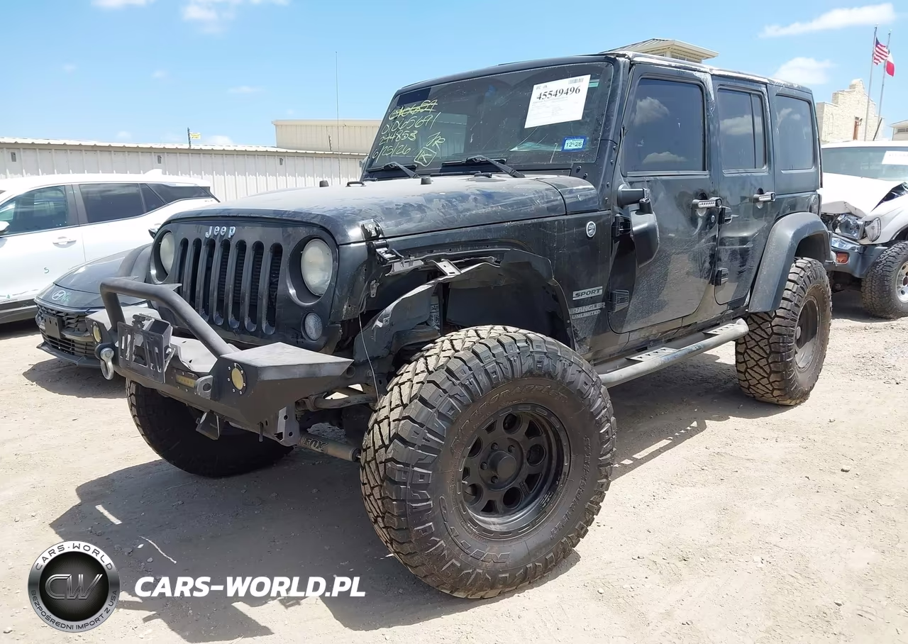 2014 Jeep Wrangler Unlimited Sport VIN:1C4BJWDG2EL244853 - 2