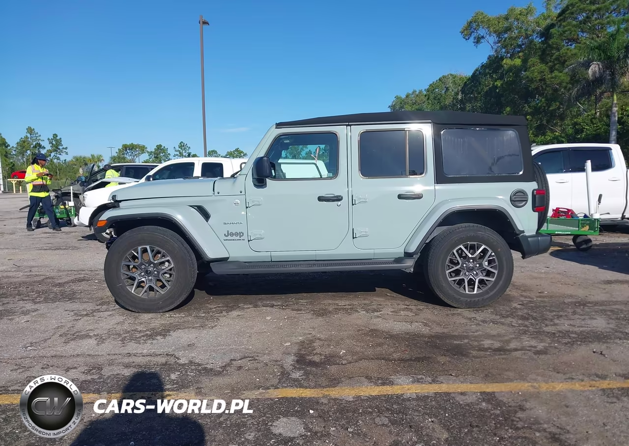 2024 Jeep Wrangler 4-Door Sahara 4X4 VIN:1C4PJXEG7RW287972 - 14