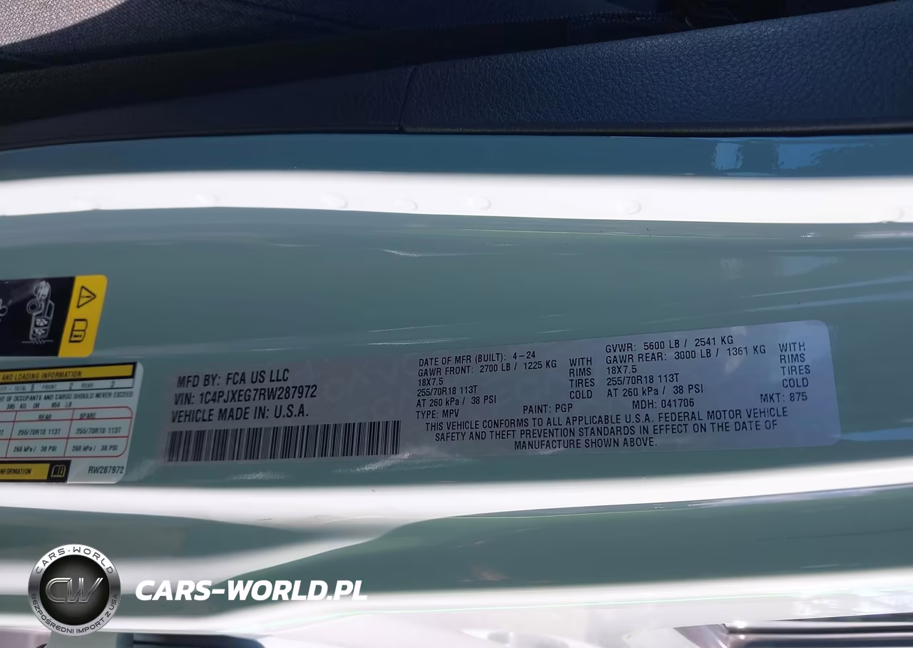 2024 Jeep Wrangler 4-Door Sahara 4X4 VIN:1C4PJXEG7RW287972 - 9
