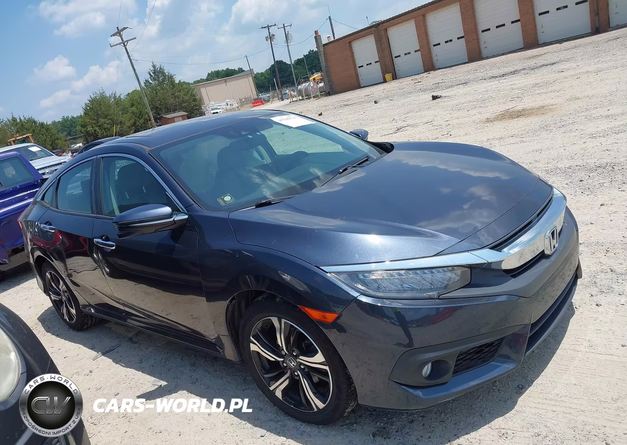 2017 Honda Civic Touring VIN:2HGFC1F95HH653820 - 13
