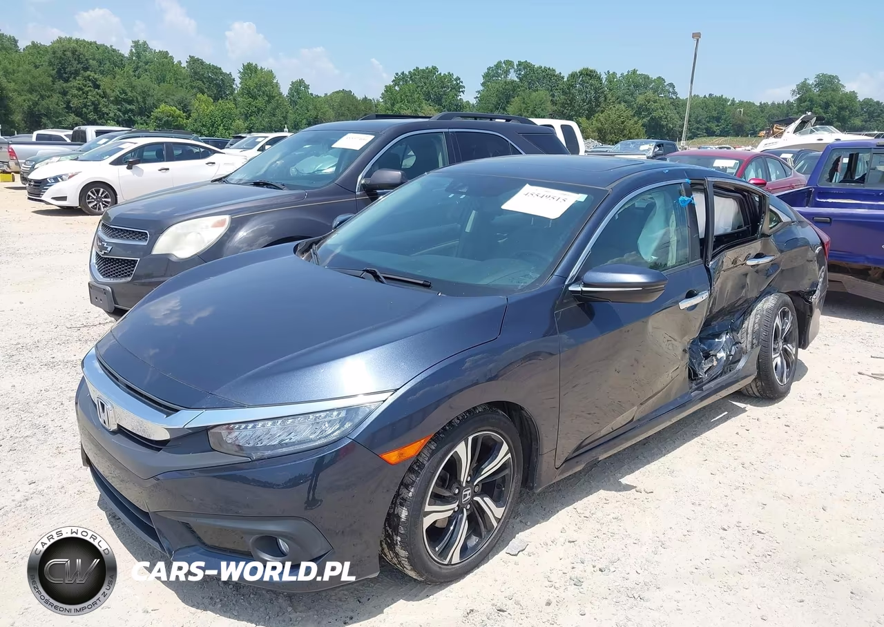 2017 Honda Civic Touring VIN:2HGFC1F95HH653820 - 2