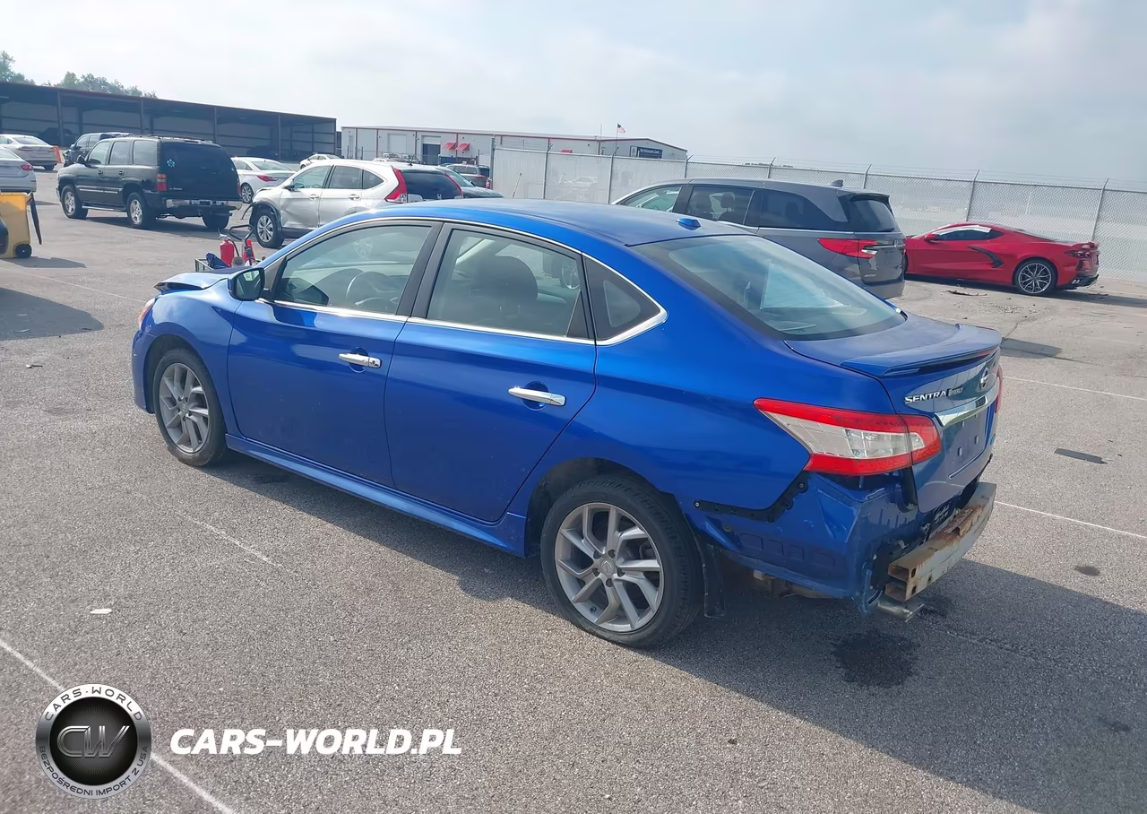 2014 Nissan Sentra Sr VIN:3N1AB7AP9EY259878 - 3