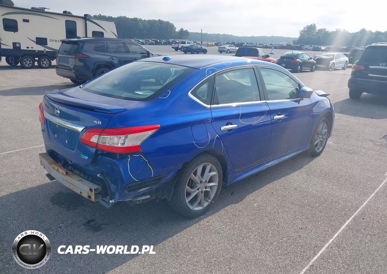 2014 Nissan Sentra Sr VIN:3N1AB7AP9EY259878 - 4