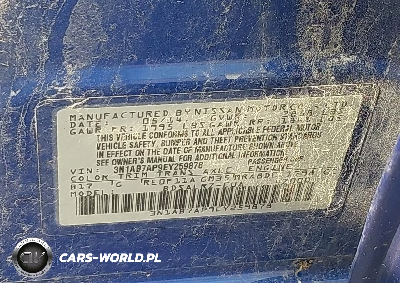 2014 Nissan Sentra Sr VIN:3N1AB7AP9EY259878 - 9