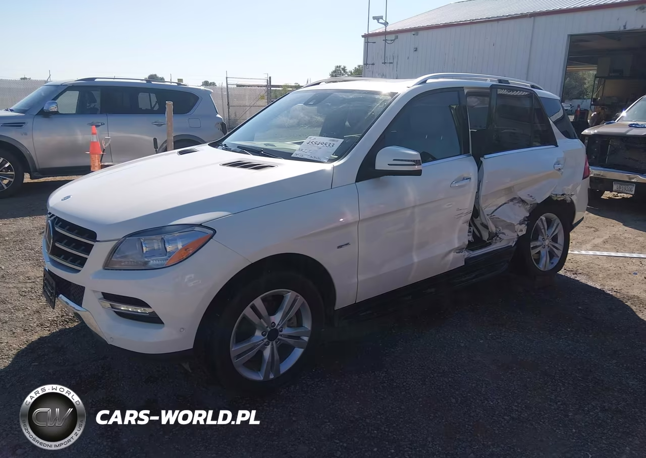 2012 Mercedes-Benz Ml 350 4Matic VIN:4JGDA5HB4CA018240 - 2