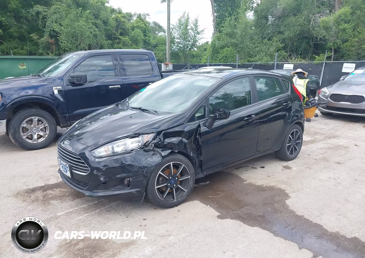 2018 Ford Fiesta Se VIN:3FADP4EJXJM109821 - 2