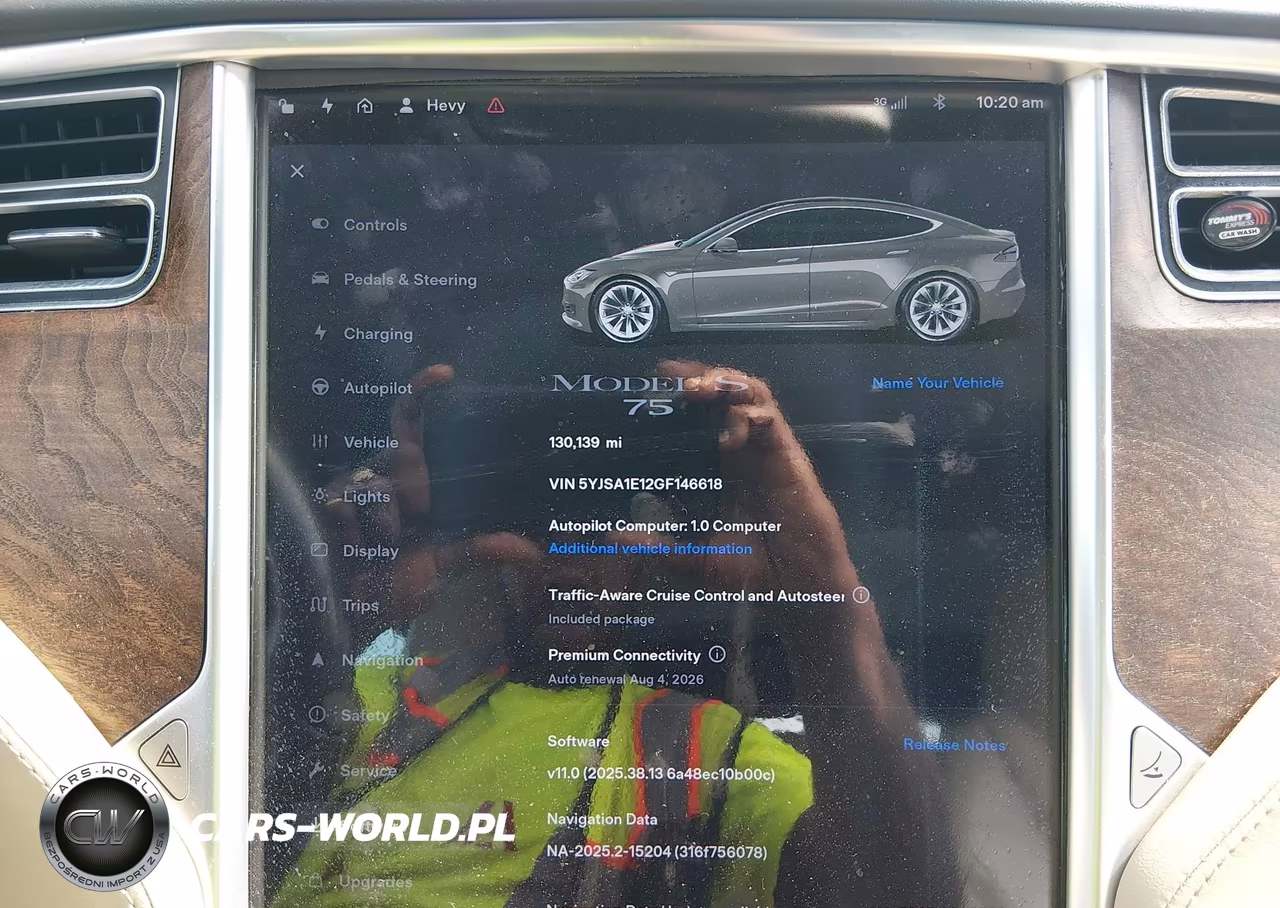 2016 Tesla Model S 60-70-75-85 VIN:5YJSA1E12GF146618 - 7