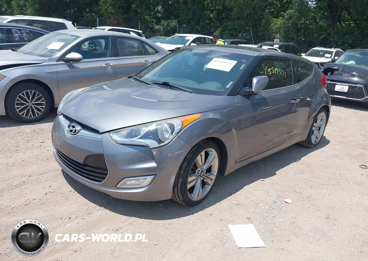 2013 Hyundai Veloster Base W-Black VIN:KMHTC6AD1DU146359 - 2