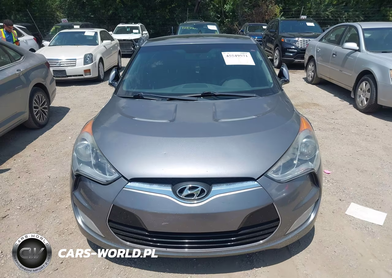 2013 Hyundai Veloster Base W-Black VIN:KMHTC6AD1DU146359 - 6