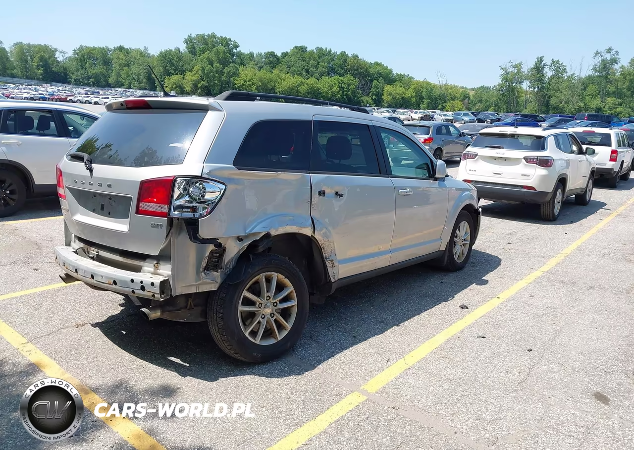 2014 Dodge Journey Sxt VIN:3C4PDCBG5ET104539 - 4