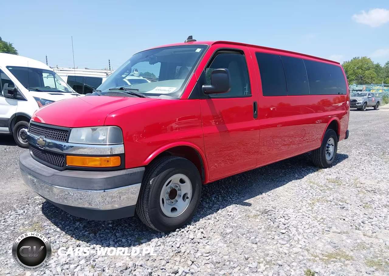 2017 Chevrolet Express 3500 Lt VIN:1GAZGPFG1H1275004 - 2