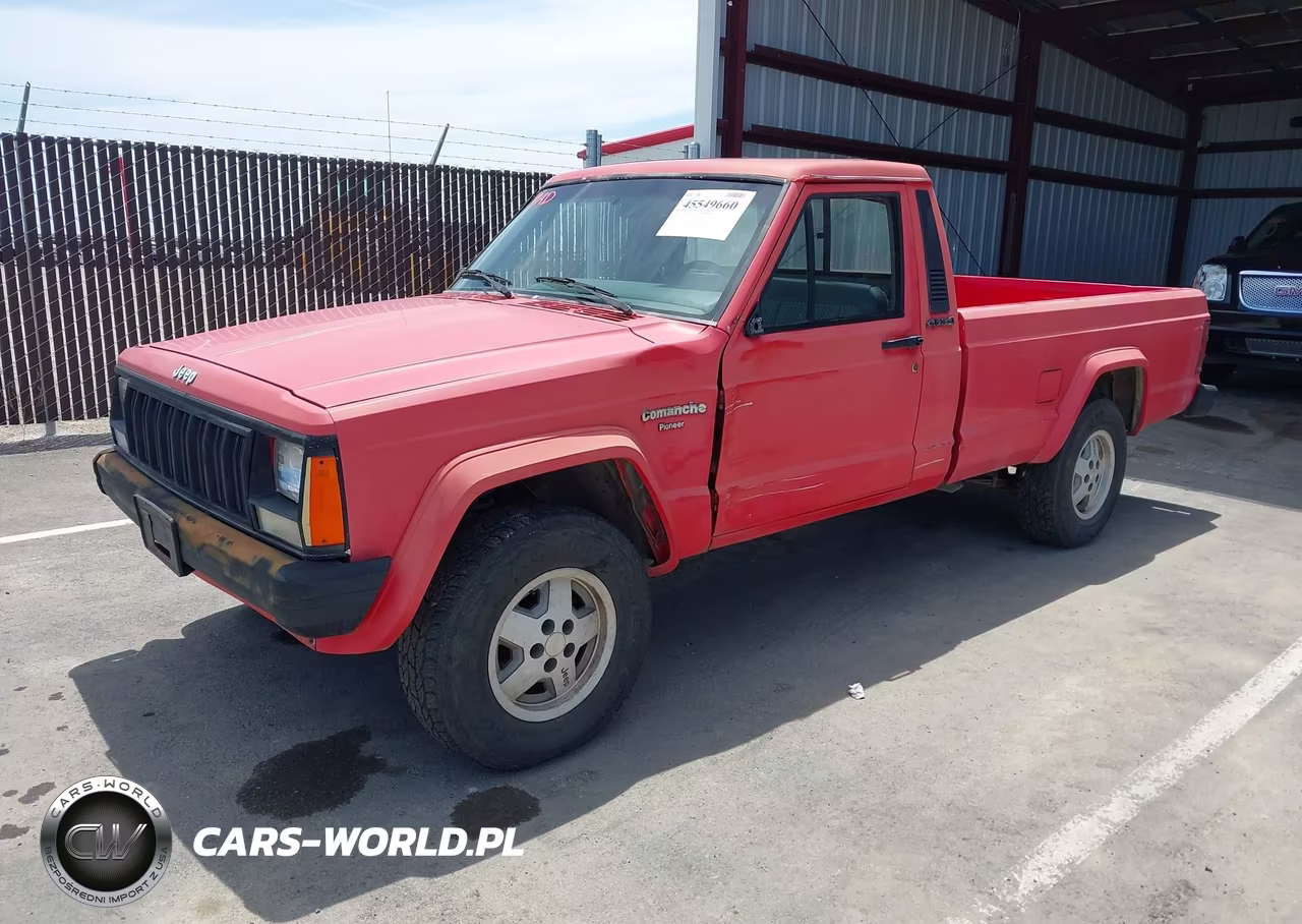 1988 Jeep Comanche Pioneer VIN:1JTML65PXJT085736 - 2