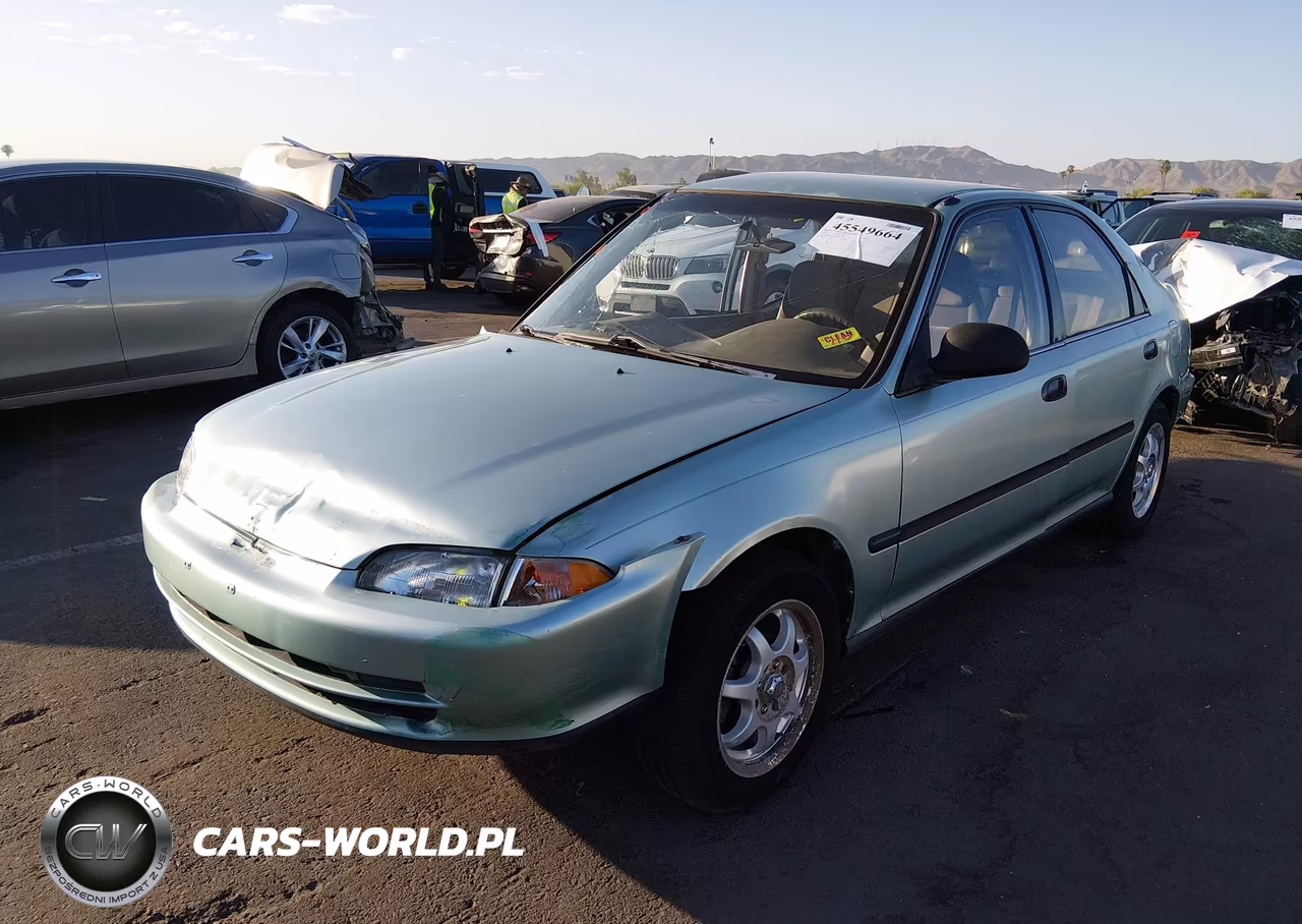 1992 Honda Civic Dx-Lx VIN:JHMEG8642NS028161 - 2