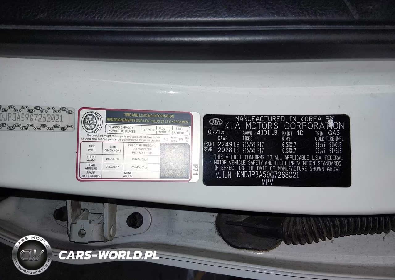2016 Kia Soul + VIN:KNDJP3A59G7263021 - 9
