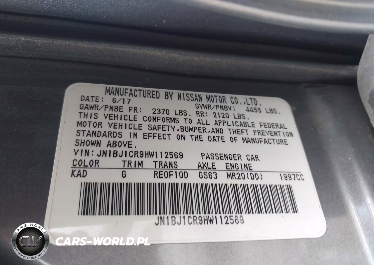 2017 Nissan Rogue Sport Sv VIN:JN1BJ1CR9HW112569 - 9