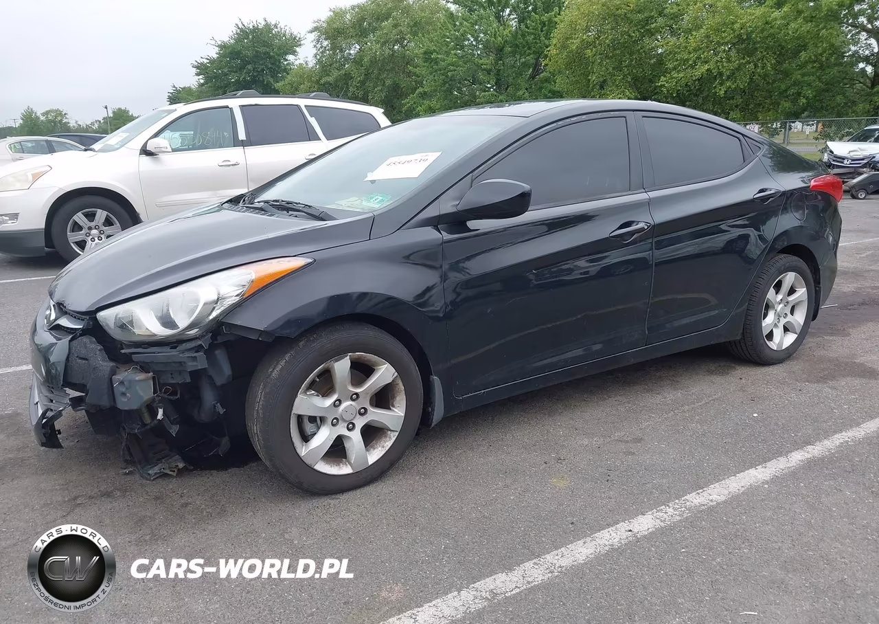 2013 Hyundai Elantra Gls VIN:5NPDH4AE5DH331497 - 2