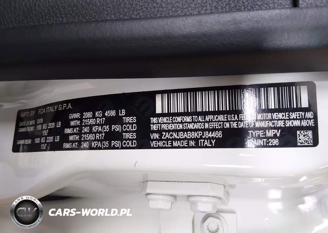 2019 Jeep Renegade Sport 4X4 VIN:ZACNJBAB8KPJ84466 - 9