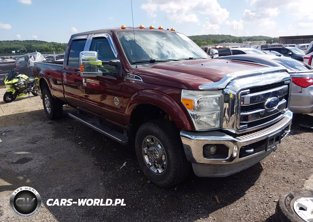 2012 Ford Super Duty F-350 Srw Lariat VIN:1FT8W3BT8CEC66187 - 2