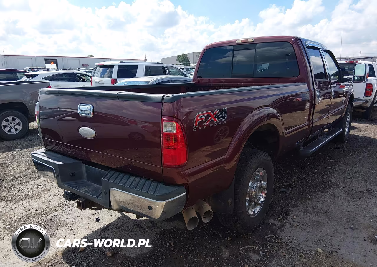 2012 Ford Super Duty F-350 Srw Lariat VIN:1FT8W3BT8CEC66187 - 3