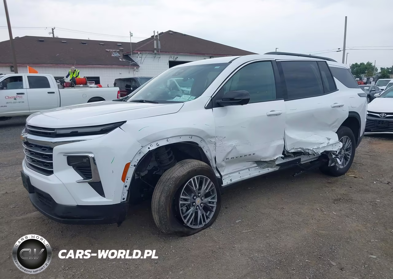 2025 Chevrolet Traverse Fwd Lt VIN:1GNERGRS3SJ291252 - 2