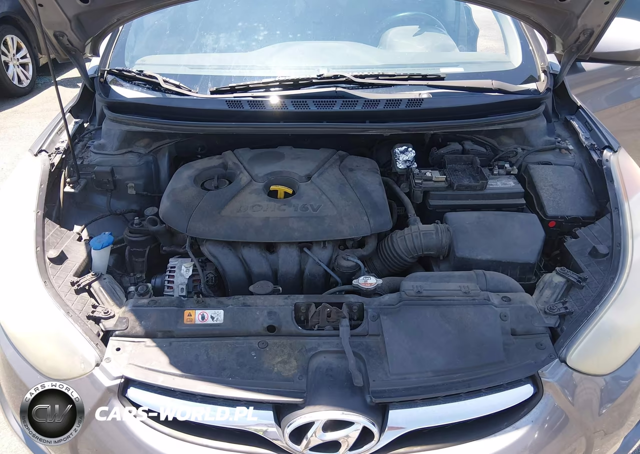 2013 Hyundai Elantra Gls VIN:5NPDH4AE3DH415107 - 10