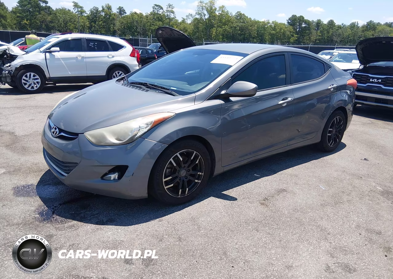 2013 Hyundai Elantra Gls VIN:5NPDH4AE3DH415107 - 2