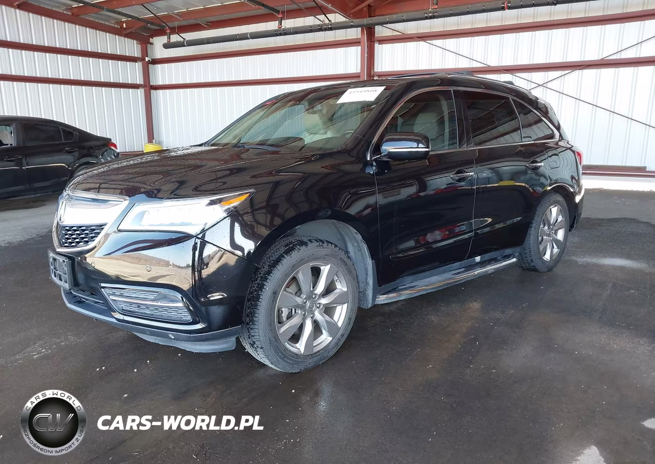 2015 Acura Mdx Advance Pkg W-Entertainment Pkg VIN:5FRYD3H83FB008539 - 2