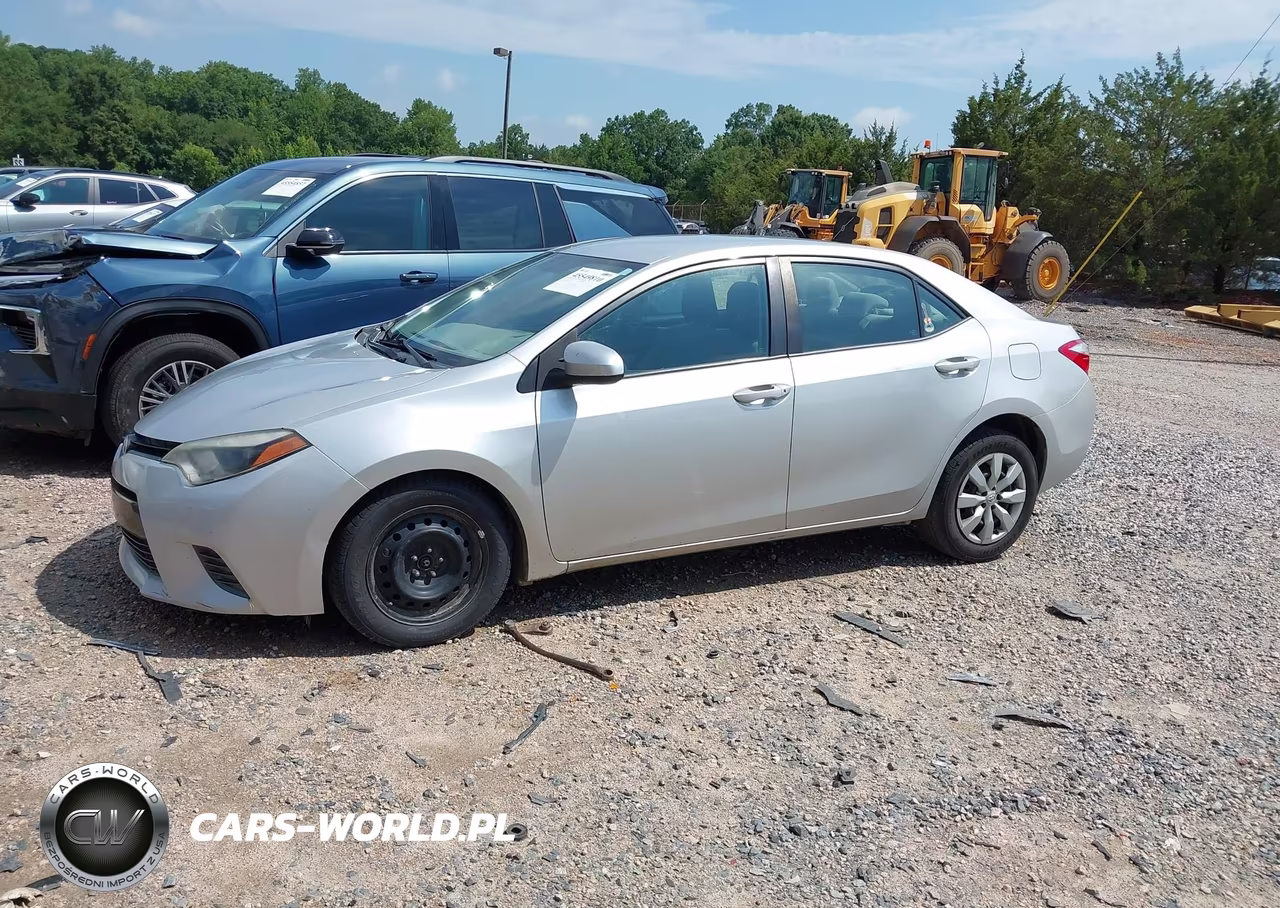 2015 Toyota Corolla Le VIN:2T1BURHE4FC454381 - 2