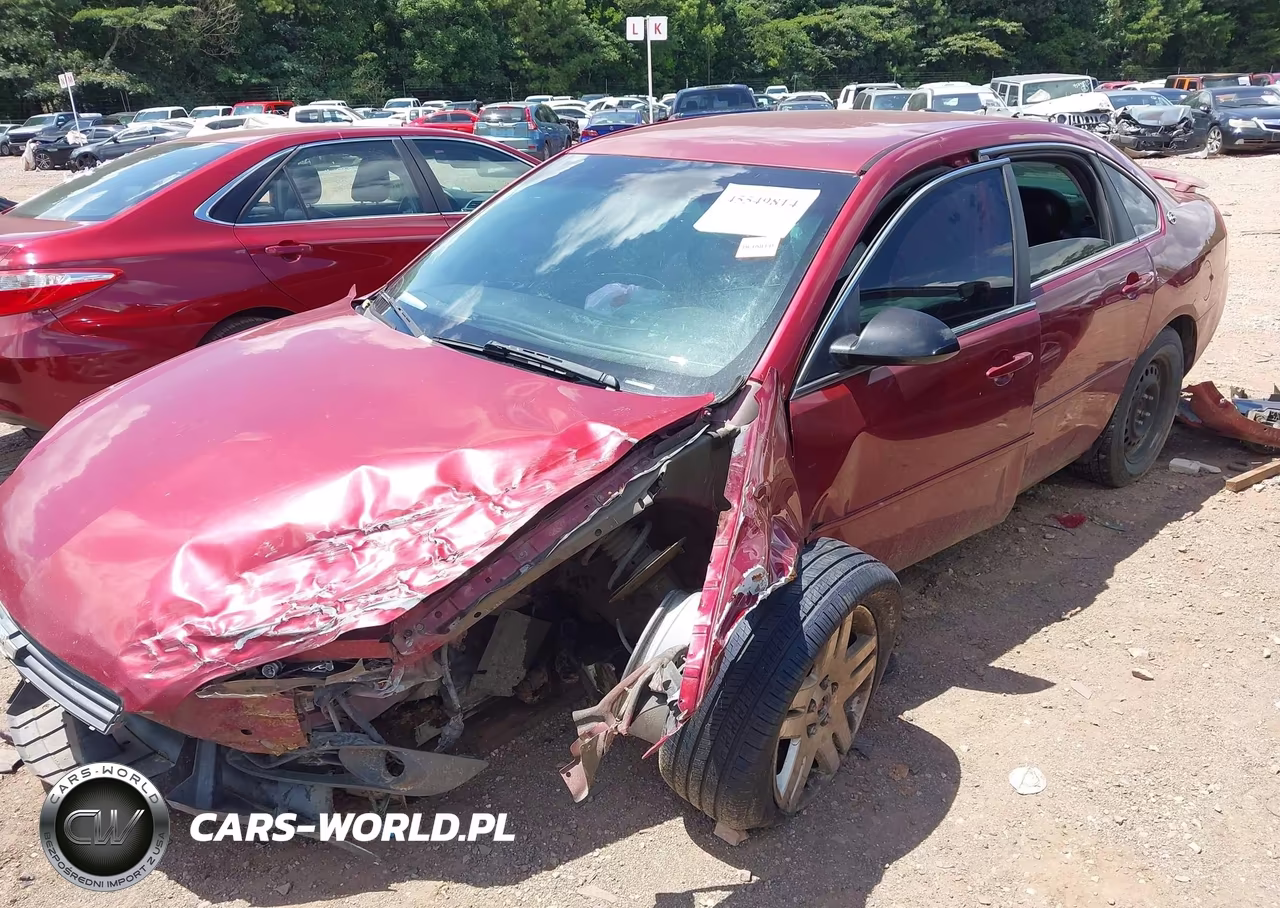 2009 Chevrolet Impala Lt VIN:2G1WC57M991221386 - 2
