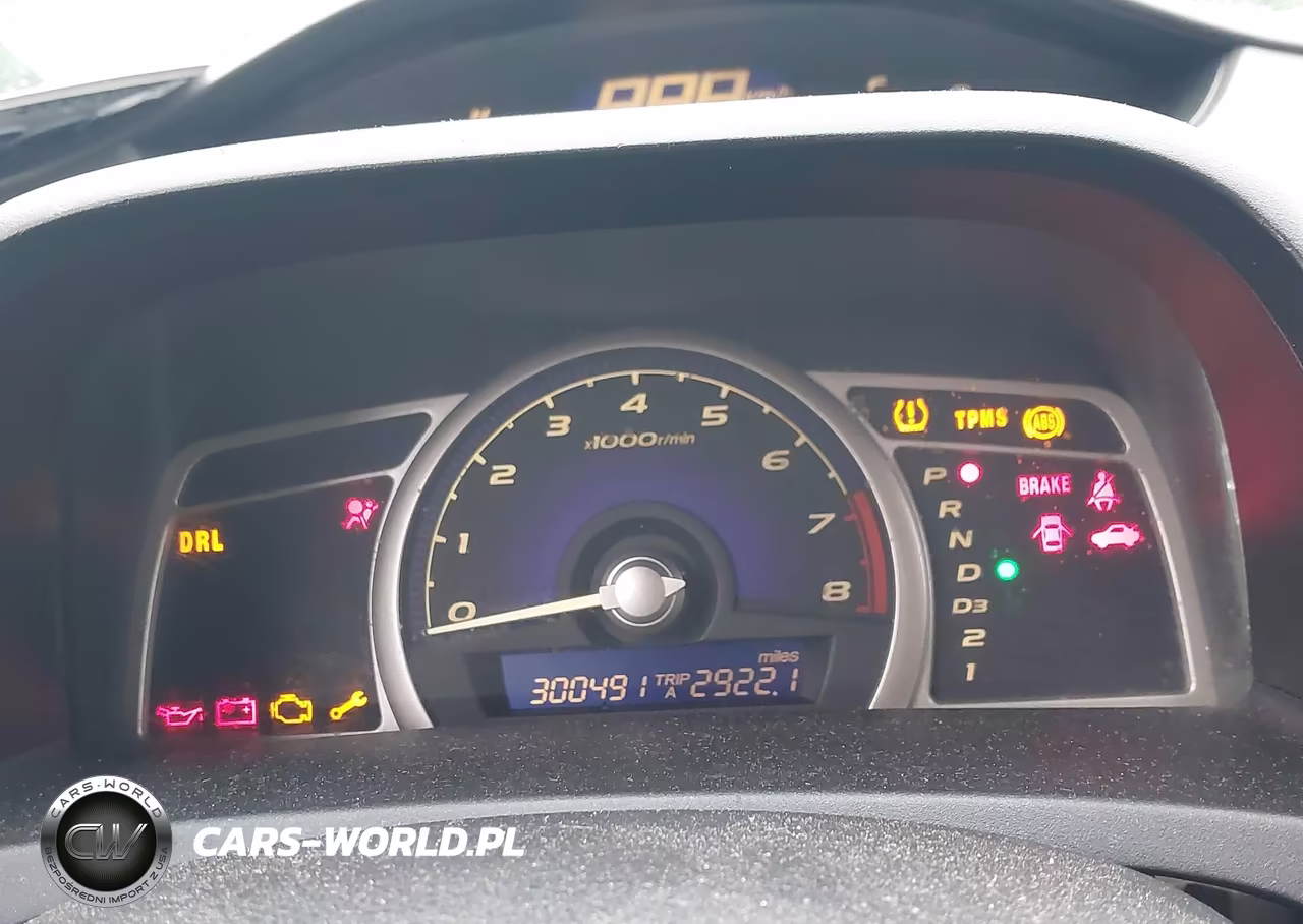 2008 Honda Civic Lx VIN:2HGFA16548H343676 - 7