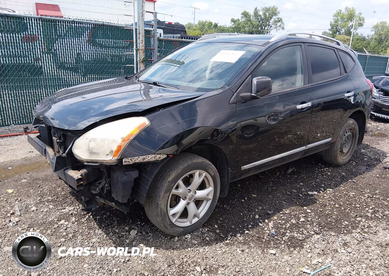2011 Nissan Rogue Sv VIN:JN8AS5MV4BW675310 - 2