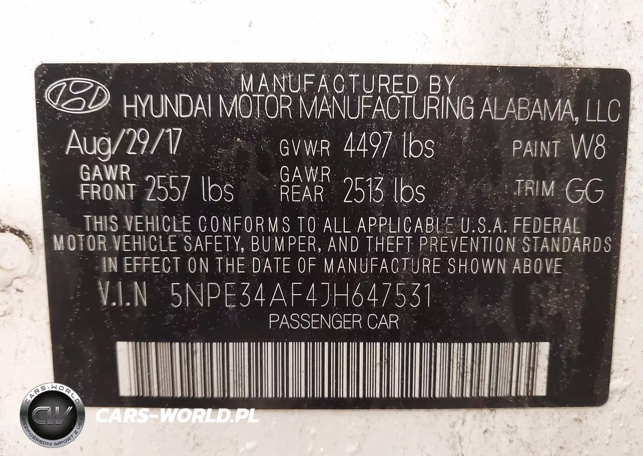 2018 Hyundai Sonata Sel VIN:5NPE34AF4JH647531 - 9