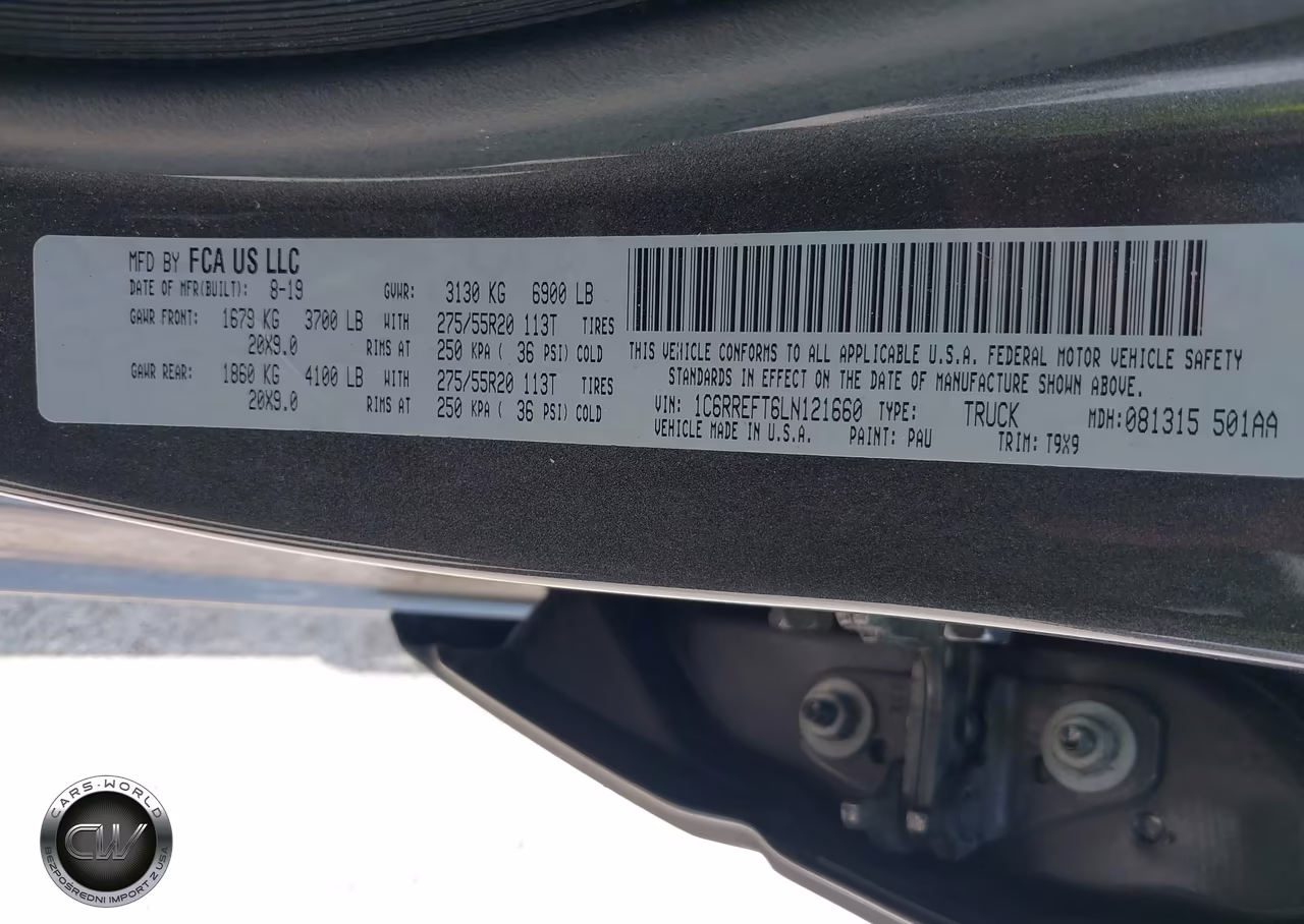 2020 Ram 1500 Lone Star 4X2 5'7 Box VIN:1C6RREFT6LN121660 - 9