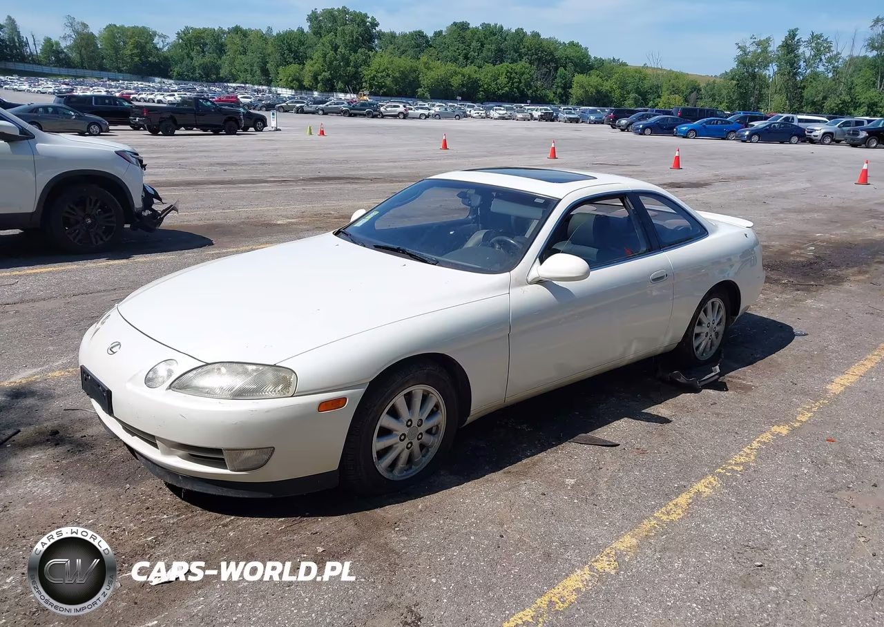 1992 Lexus Sc 400 VIN:JT8UZ30C6N0008371 - 2