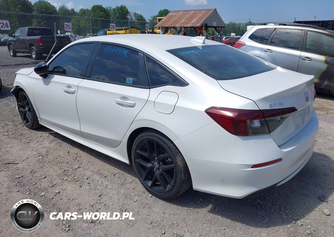 2025 Honda Civic Sport VIN:2HGFE2F57SH573777 - 3