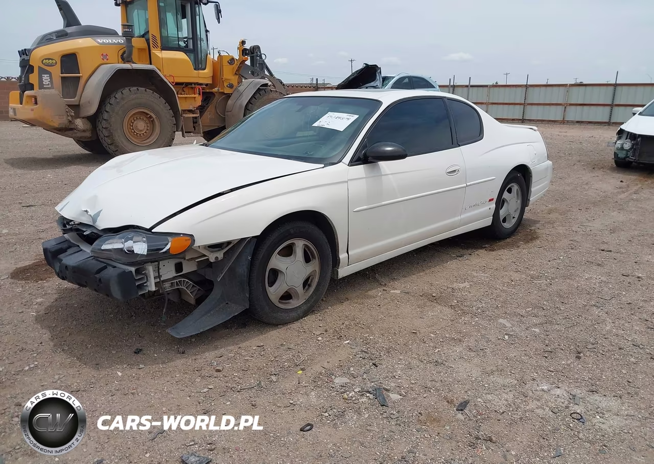 2002 Chevrolet Monte Carlo Ss VIN:2G1WX15K029299111 - 2