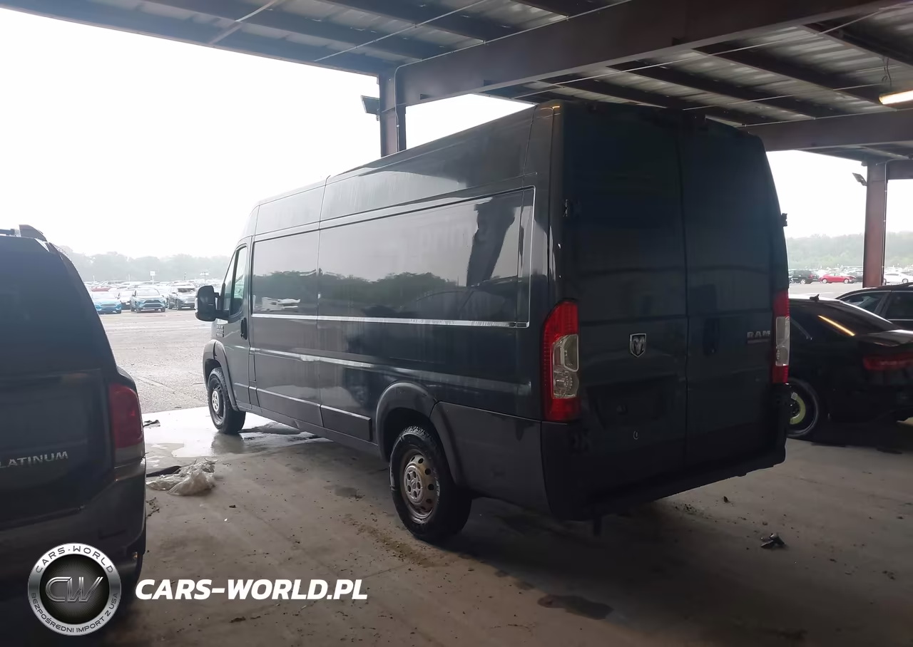 2019 Ram Promaster 3500 Cargo Van High Roof 159 Wb Ext VIN:3C6URVJG9KE548421 - 3
