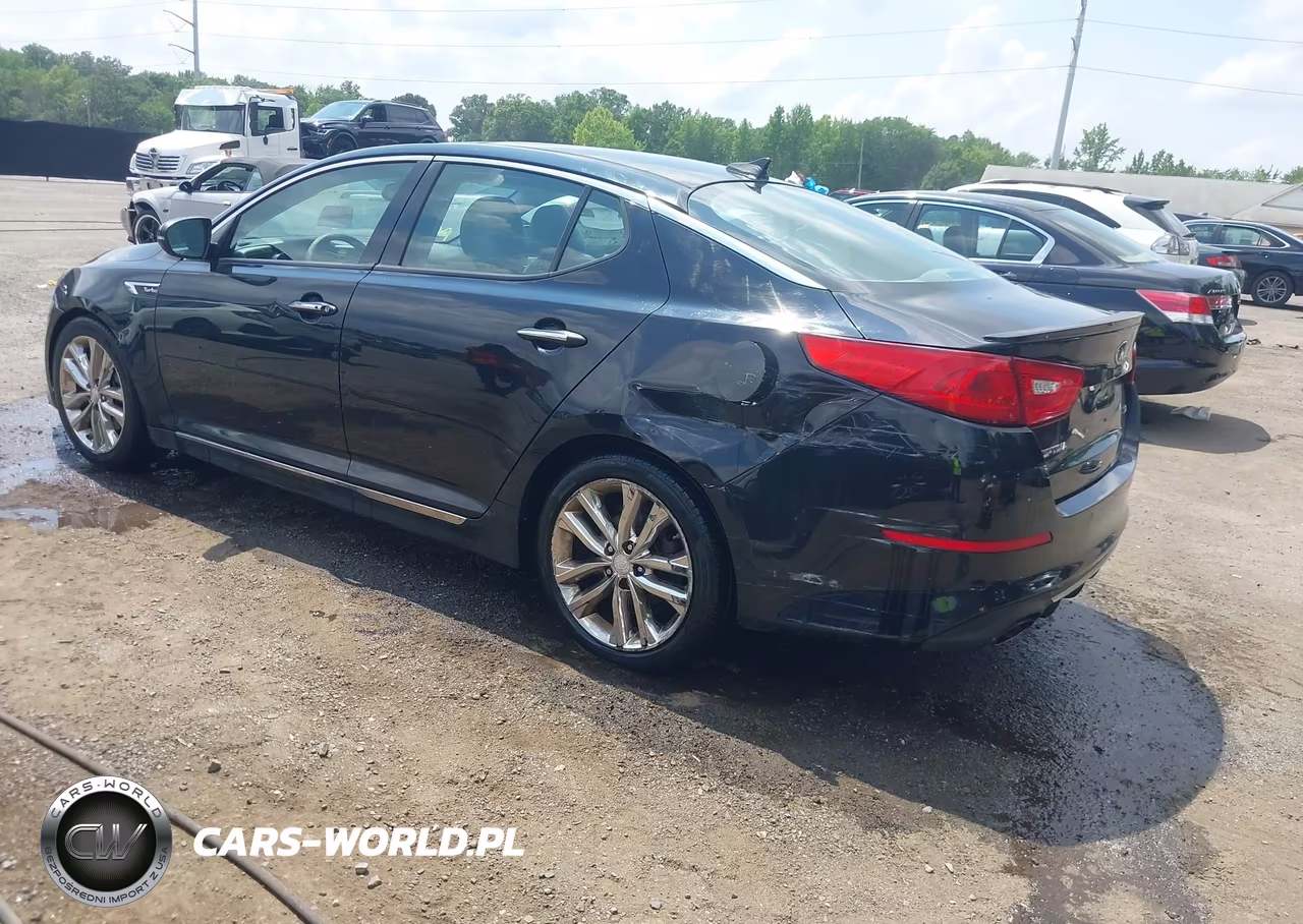 2014 Kia Optima Sxl Turbo VIN:5XXGR4A61EG280662 - 3