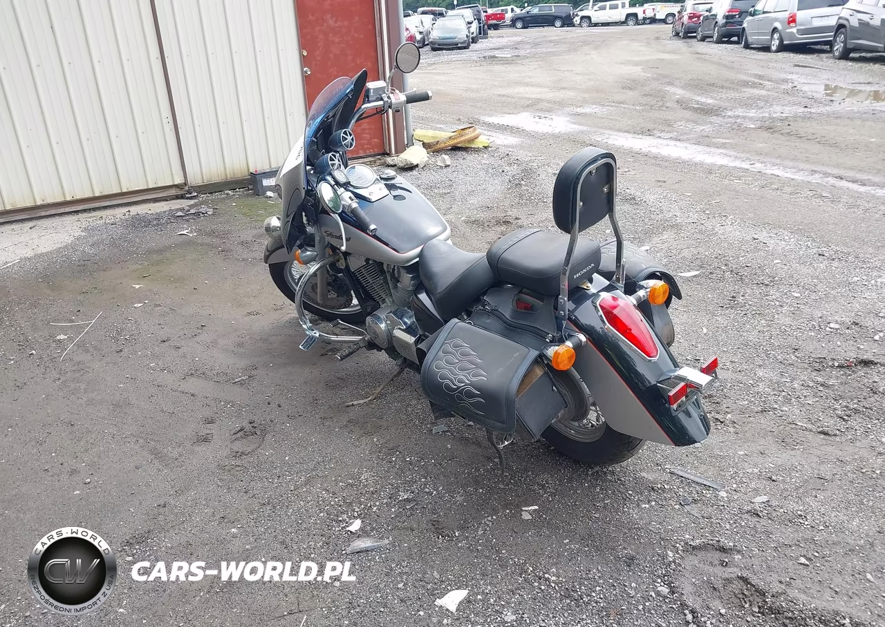 2004 Honda Vt750 Ca VIN:JH2RC503X4M004097 - 3