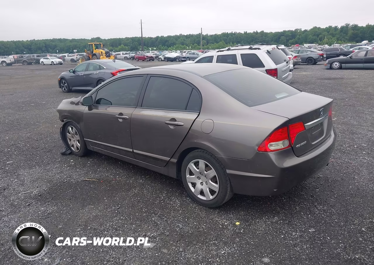 2010 Honda Civic Lx VIN:2HGFA1F51AH540701 - 3