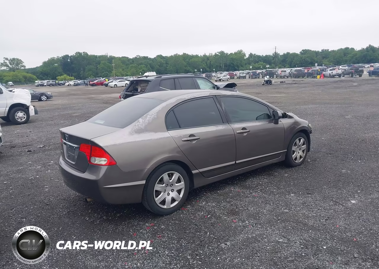2010 Honda Civic Lx VIN:2HGFA1F51AH540701 - 4