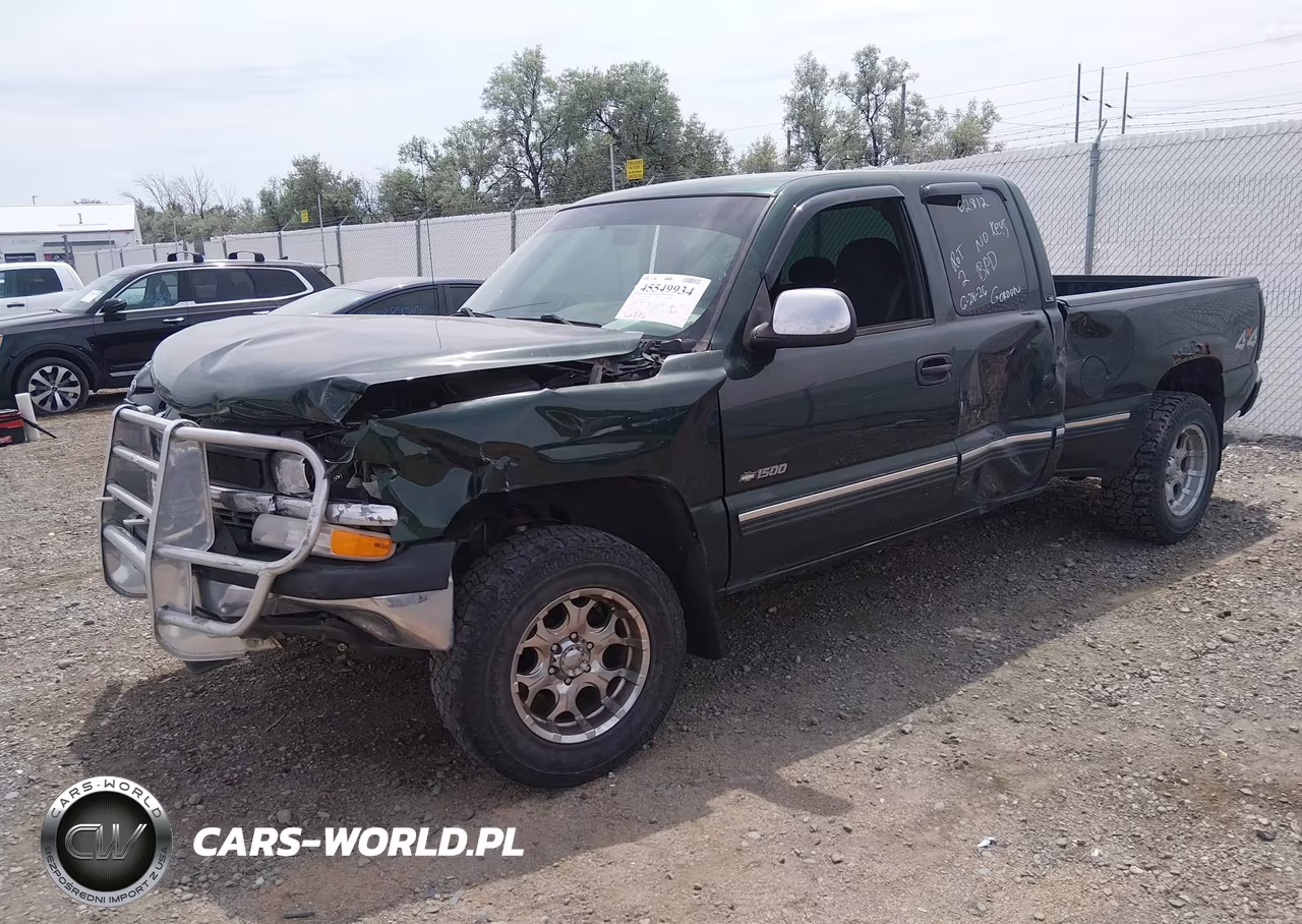 2001 Chevrolet Silverado 1500 Ls VIN:1GCEK19T81E214953 - 2