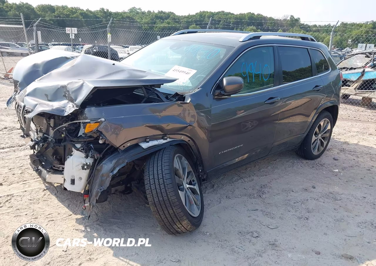2019 Jeep Cherokee Overland 4X4 VIN:1C4PJMJN9KD233528 - 2