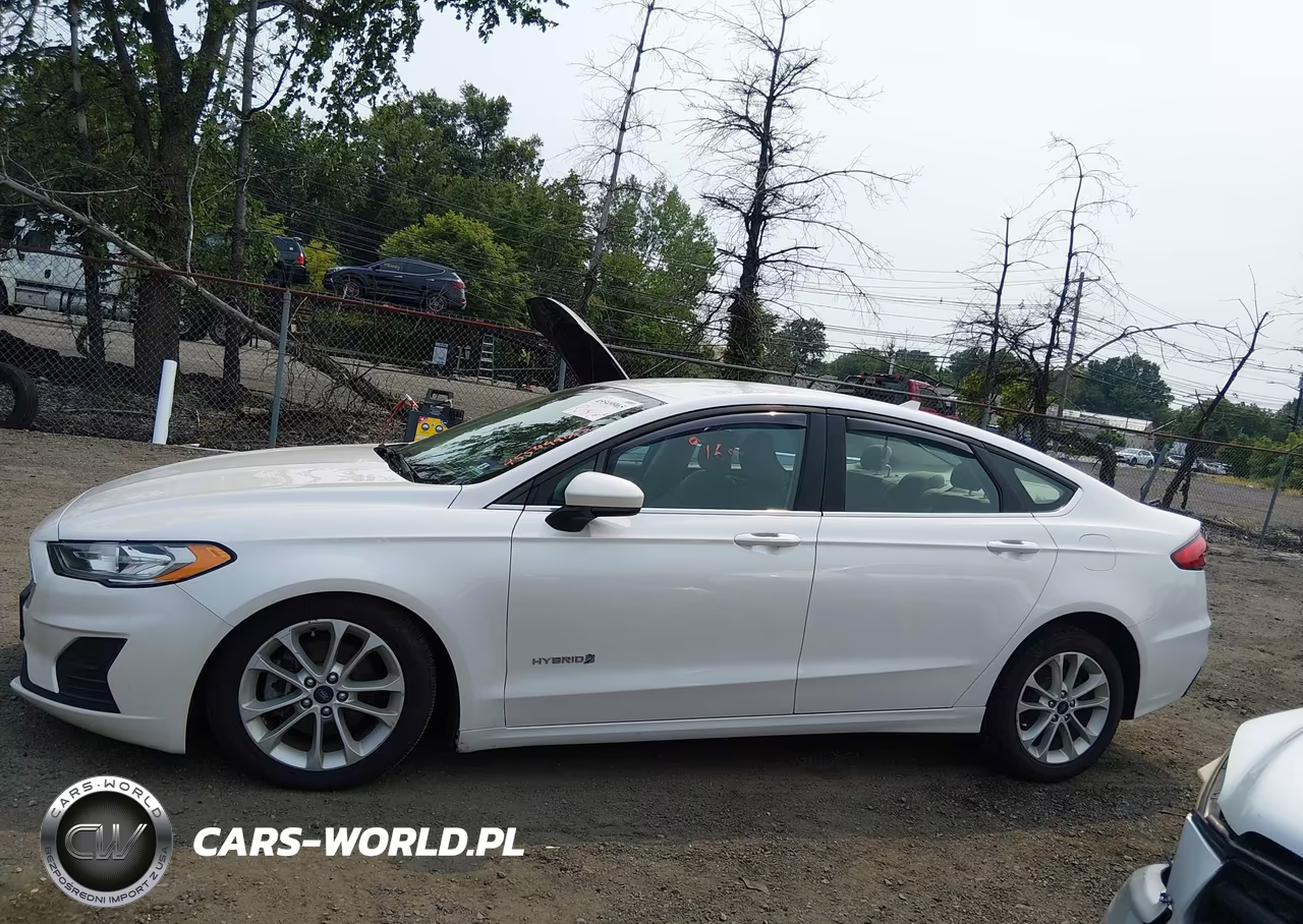 2019 Ford Fusion Hybrid Se VIN:3FA6P0LU2KR192096 - 14