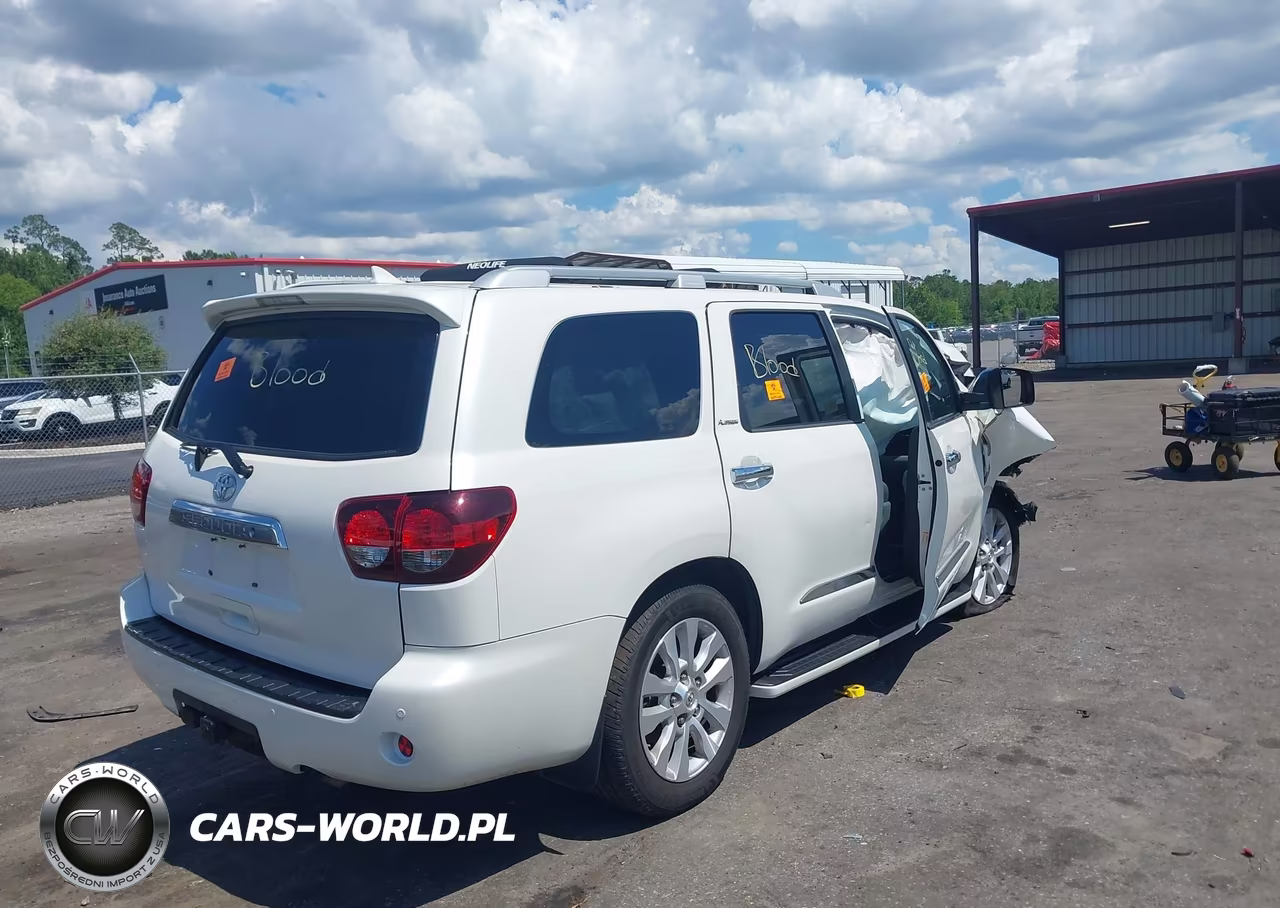 2018 Toyota Sequoia Platinum VIN:5TDDY5G18JS162544 - 4